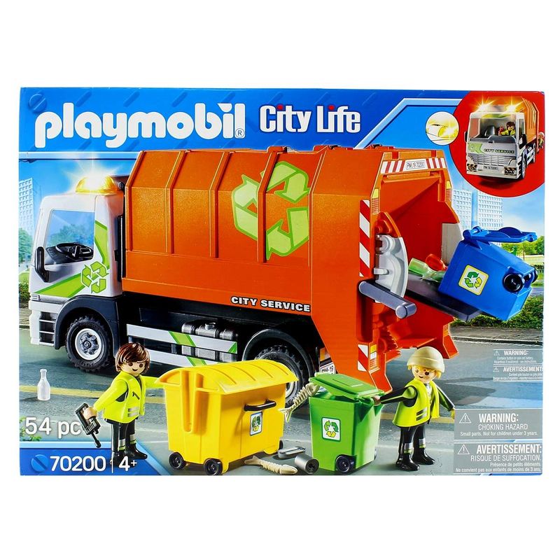 Playmobil-City-Life-Camion-de-Reciclaje