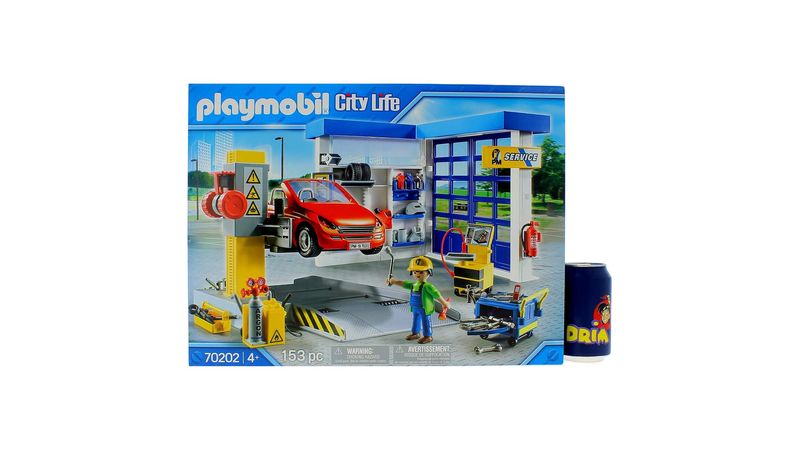 Playmobil City Life Garage Automobile Set Complet (70202 )