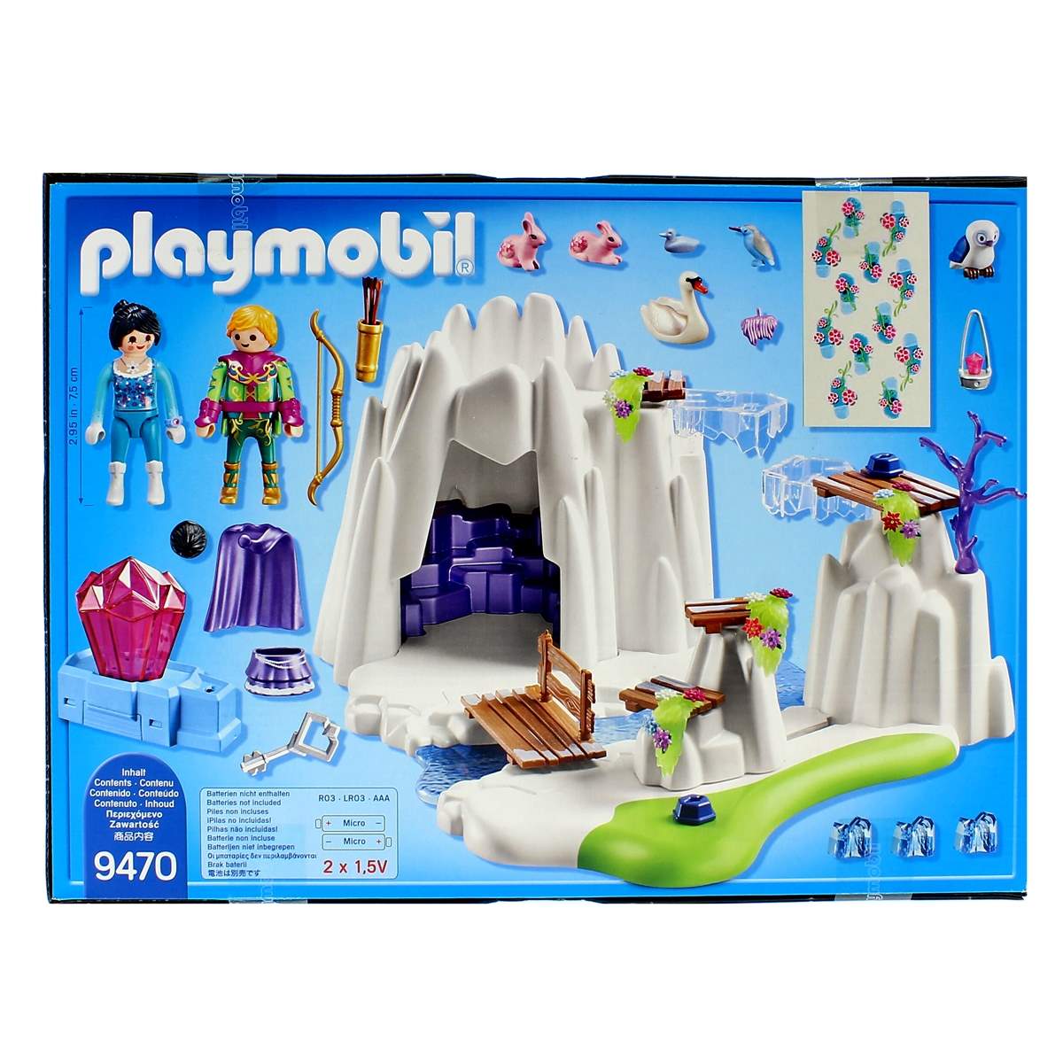 Playmobil palacio 2025 de cristal