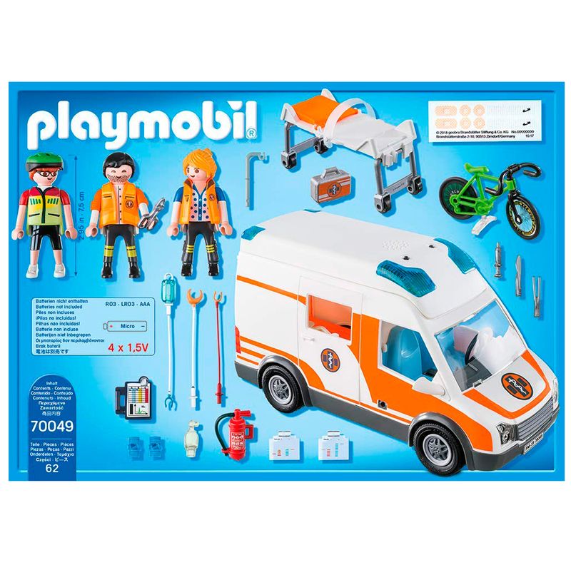 Playmobil-City-Life-Ambulancia-con-Luces_2