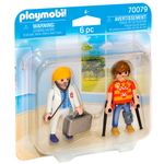 Playmobil-City-Life-Duo-Pack-Doctora-y-Paciente