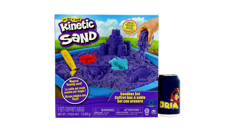 Set De Arena Cinética Con Moldes Kinetic Sand con Ofertas en Carrefour