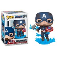 Funko POP Vengadores Capitán América Mjolnir