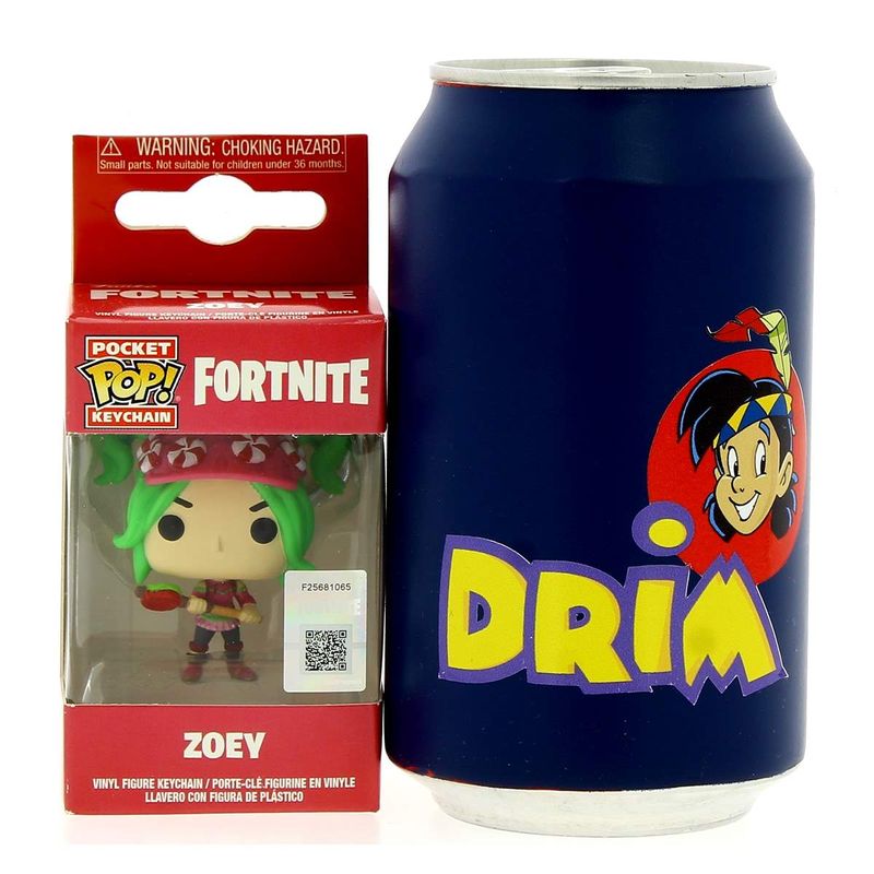 Funko-POP-Fortnite-Keychain-Llavero-Zoey_3