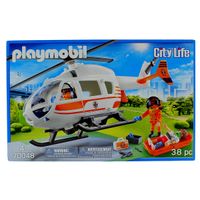 Playmobil City Life Helicóptero de Rescate