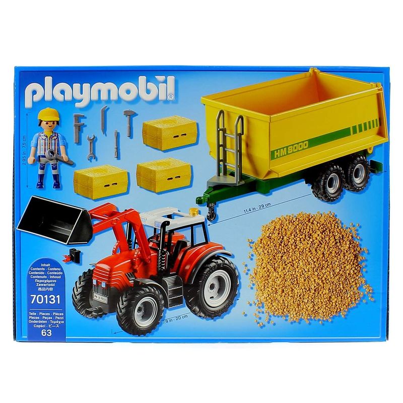 Playmobil-Country-Tractor-con-Remolque_2