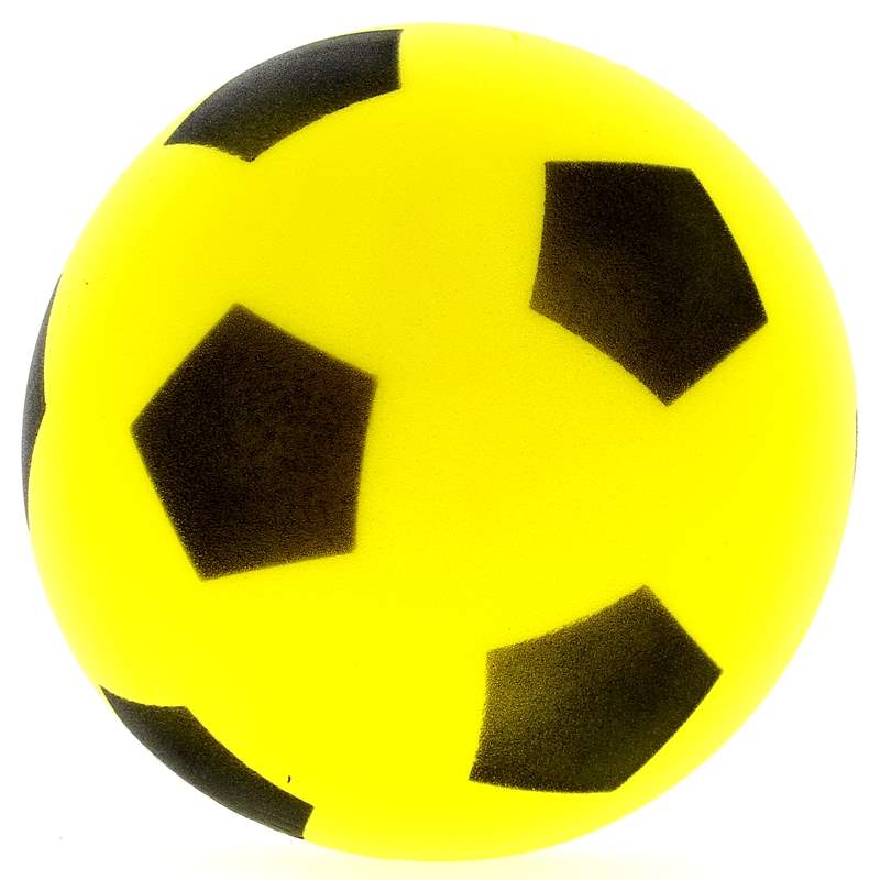 Pelota de Futbol de espuma, Diametro 200 mm, surtido: colores aleatori