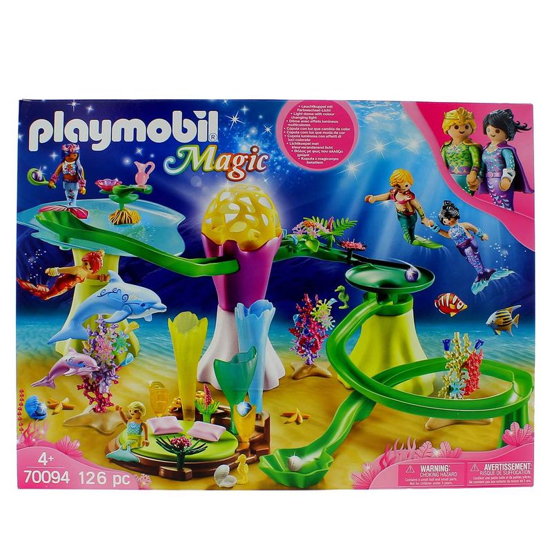 Playmobil-Magic-Cala-de-Sirenas-con-Cupula-Ilumina