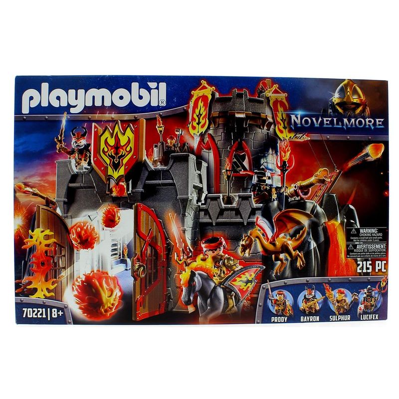Playmobil-Novelmore-Fortaleza-Bandidos-de-Burnham