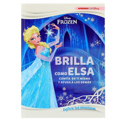 Frozen Libro Brilla como Elsa