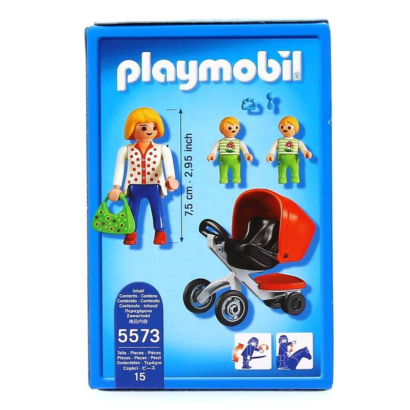Playmobil-City-Life-Mama-con-Carrito-de-Gemelos_2