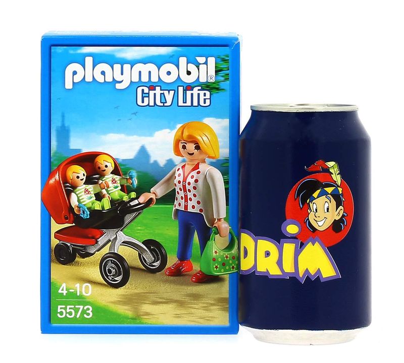 Mama con carrito de gemelos playmobil online