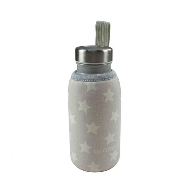 Botella-de-acero-inoxidable-con-funda-350-ml-Grey