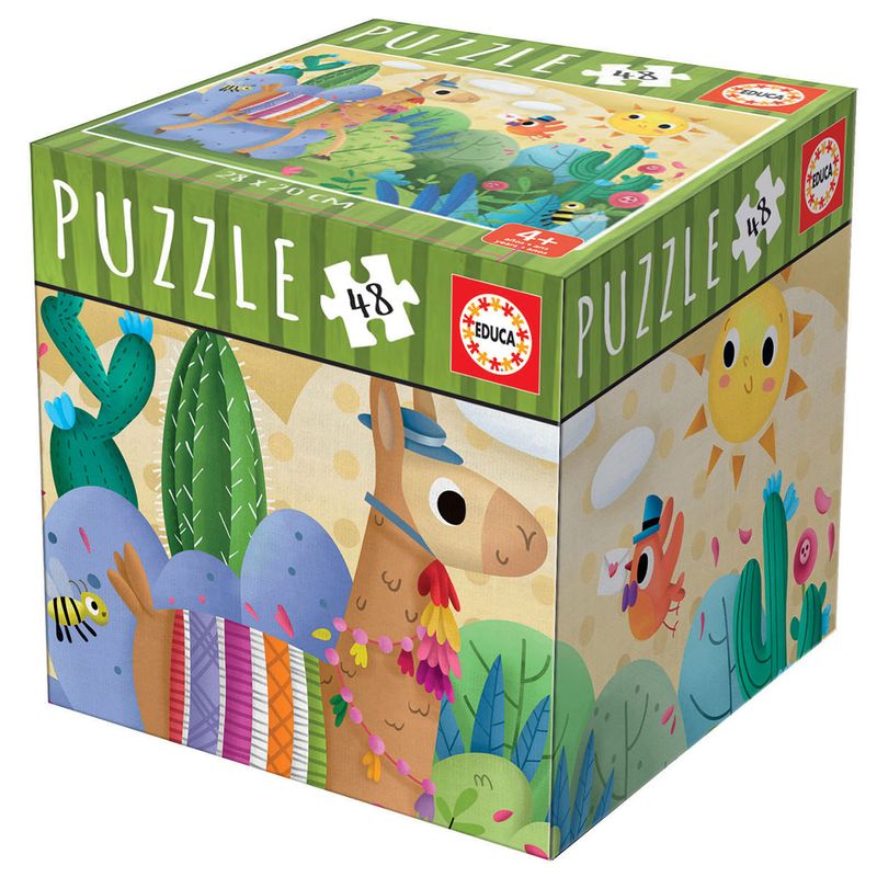 Puzzle-Llama-48-Piezas