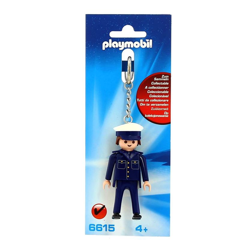 Playmobil-Llavero-Policia