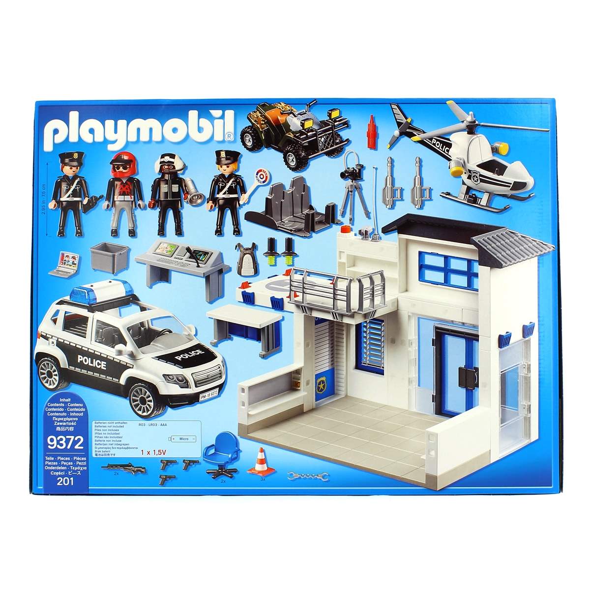 Reparación posible Decisión leninismo Playmobil City Action Mega Set de Policía