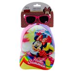 Minnie-Mouse-Pack-Regalo-Gafas-Sol-y-Gorra