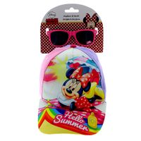 Minnie Mouse Pack Regalo Gafas Sol y Gorra