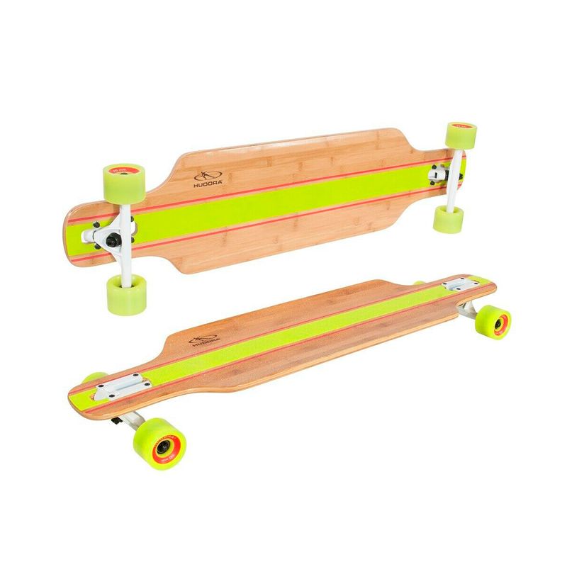 Longboard-Hudora-Franja-Amarilla