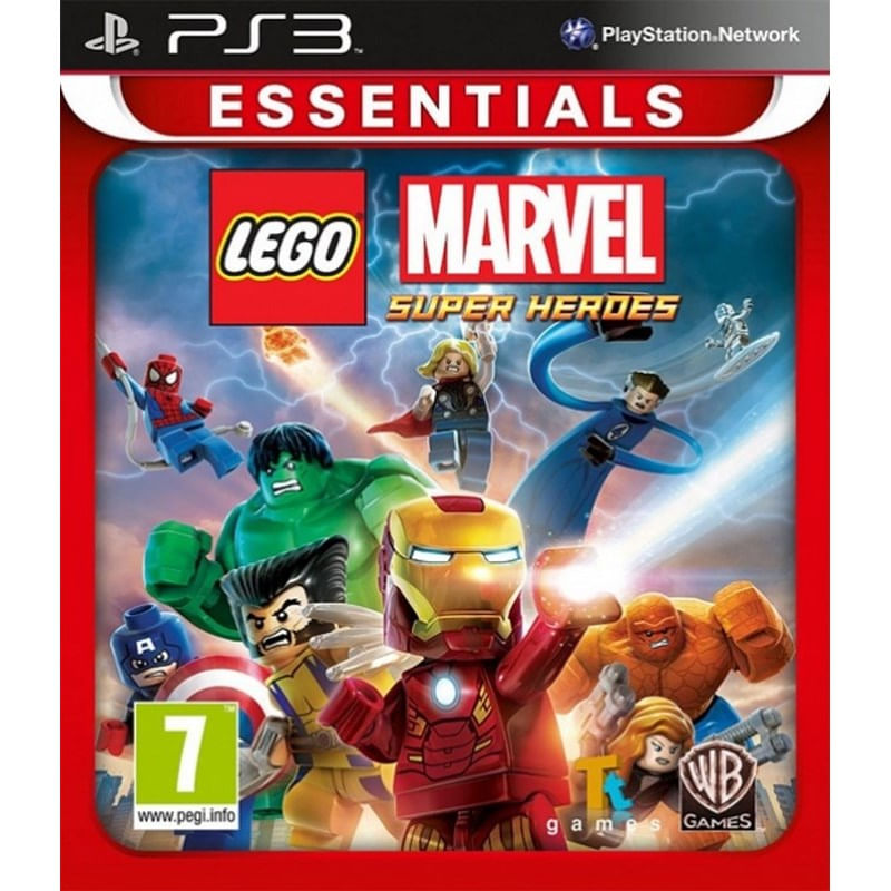 Lego Marvel Superheroes - Reedición - PS3 - Drim