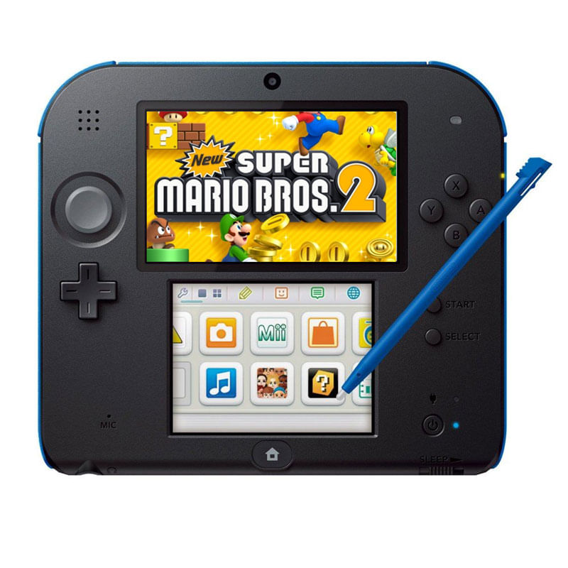 Consola 2Ds Azul + New Super Mario Bros 2 - Drim