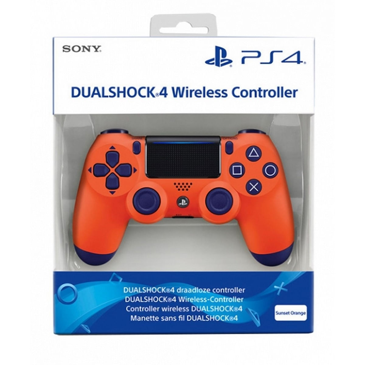 Mando Dualshock 4 Sunset Naranja PS4 - Drim