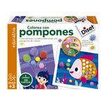 Colorea-con-Pompones