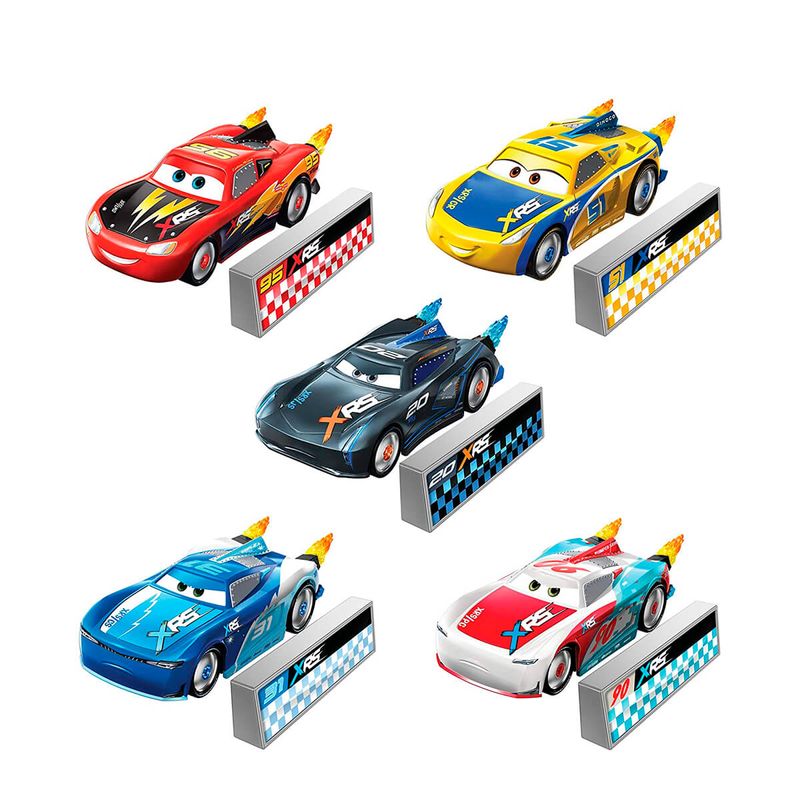 Cars-Vehiculo-Rocket-Racing-XRS-Surtido