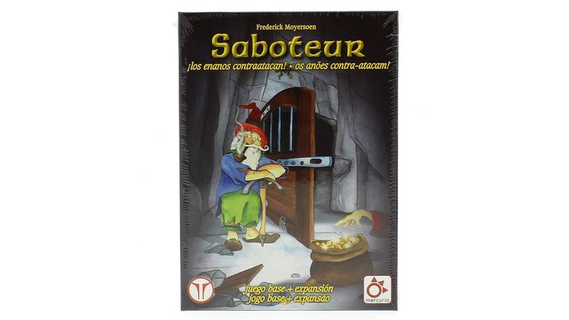 Acheter Jeu De Société Saboteur Jeu Base + Expansion Mercurio