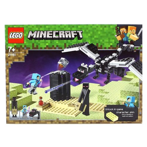 Lego Minecraft Batalla en el End