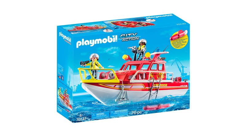 Barco store rescate playmobil