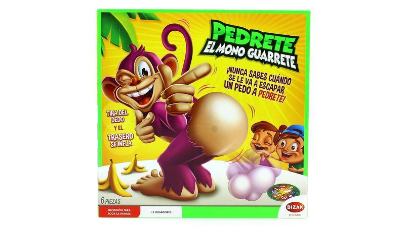 Juego Pedrete el Mono Guarrete