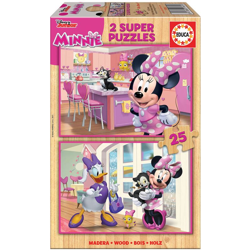 Minnie-Mouse-Puzzle-Madera-2x25-Piezas