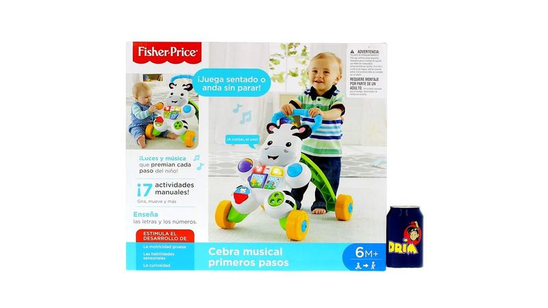 Cebra musical cheap fisher price