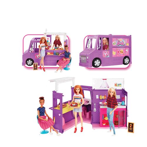 Barbie Camioneta Comida