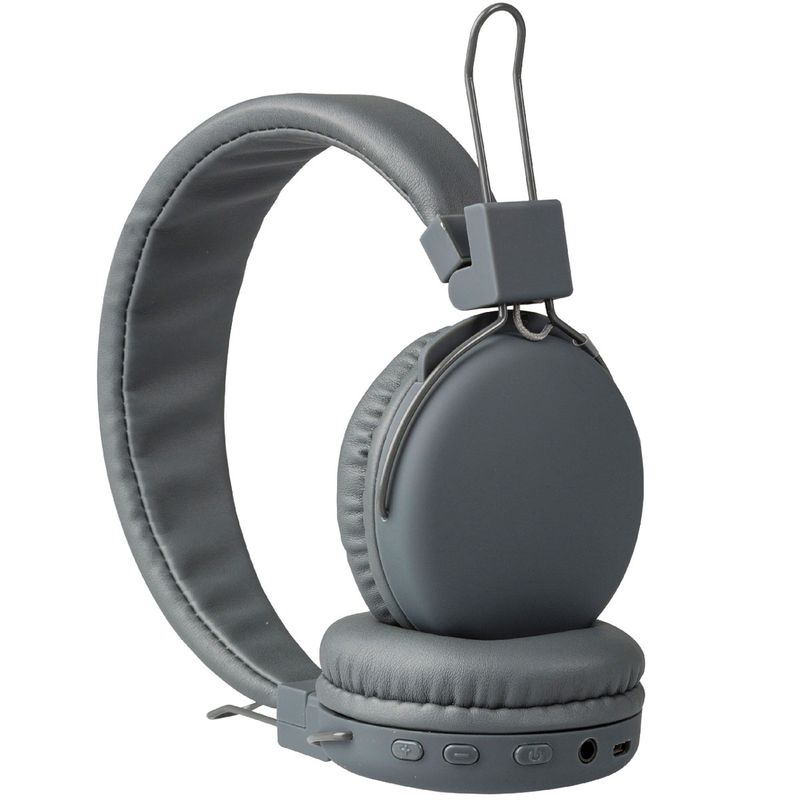 Auriculares-Bluetooth-Gris