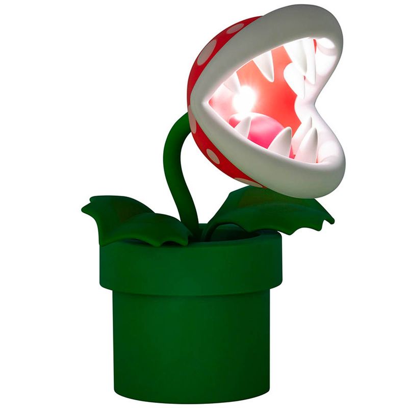 Super-Mario-Lampara-Planta-Piraña