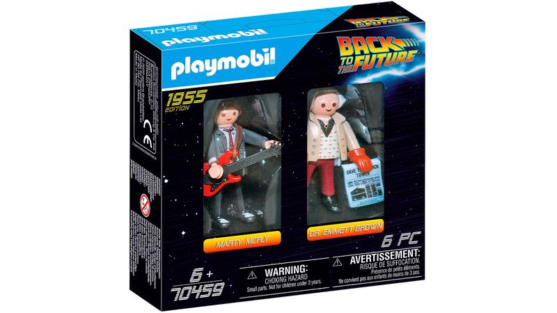 Playmobil Futuro Marty Mcfly y Dr. Brown