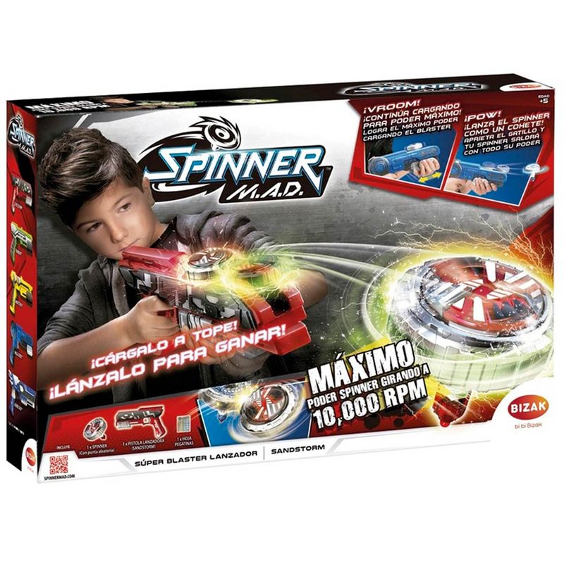 Spinner-MAD-Single-Shot-Blaster-Surtido
