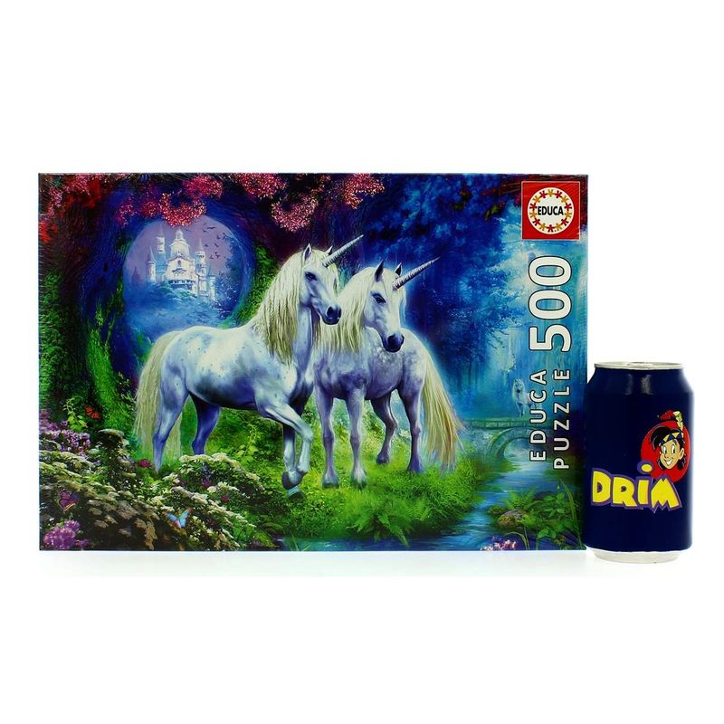 Puzzle-Unicornios-en-el-Bosque-de-500-Piezas_2