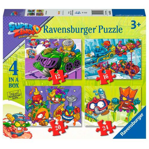 Superzing Puzzles Progresivos 12+16+20+24 Piezas