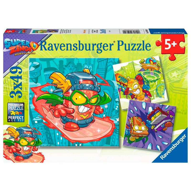 Superzings-Pack-Puzzle-3x49-Piezas