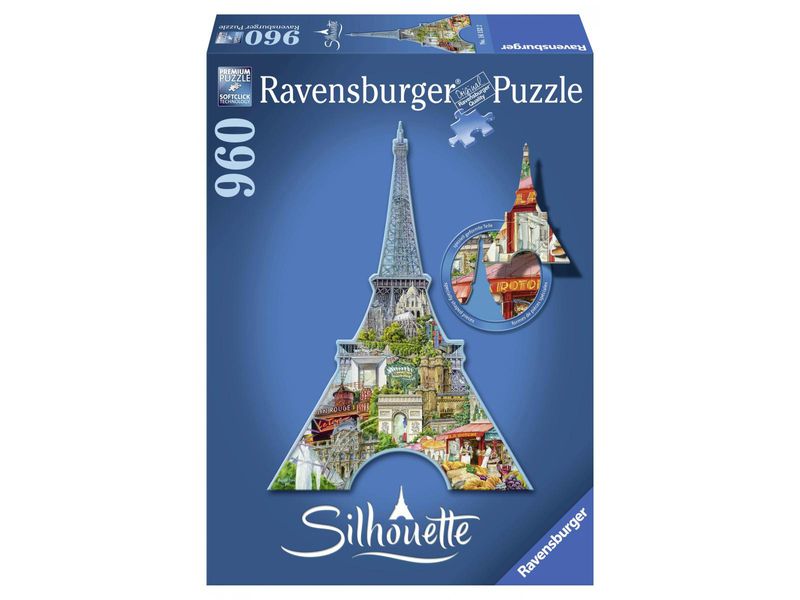 Puzzle-Silueta-Torre-Eiffel