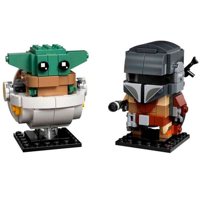 Lego-Star-Wars-BrickHeadz-El-Mandaloriano-y-Niño_1