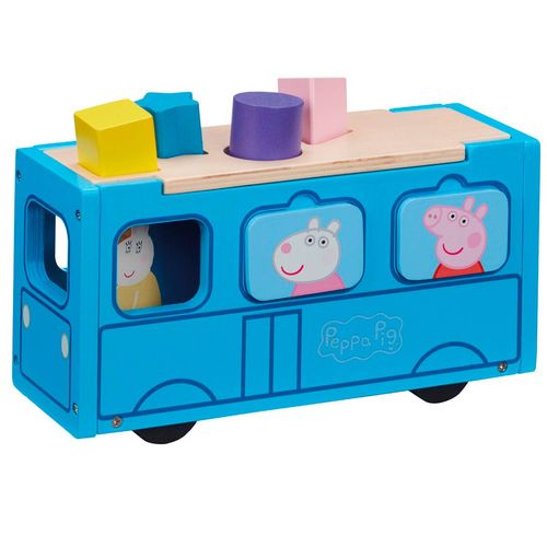 Peppa Pig Autobús de Madera