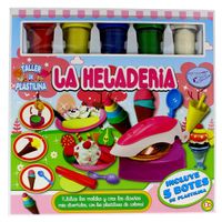 Set Plastilina Helados con 5 Botes