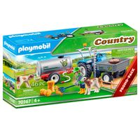 Playmobil Country Tractor de Carga con Tanque
