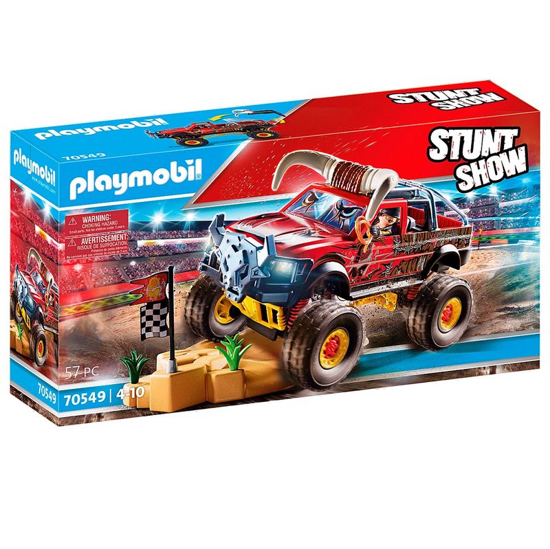Playmobil-Stuntshow-Monster-Truck-Horned