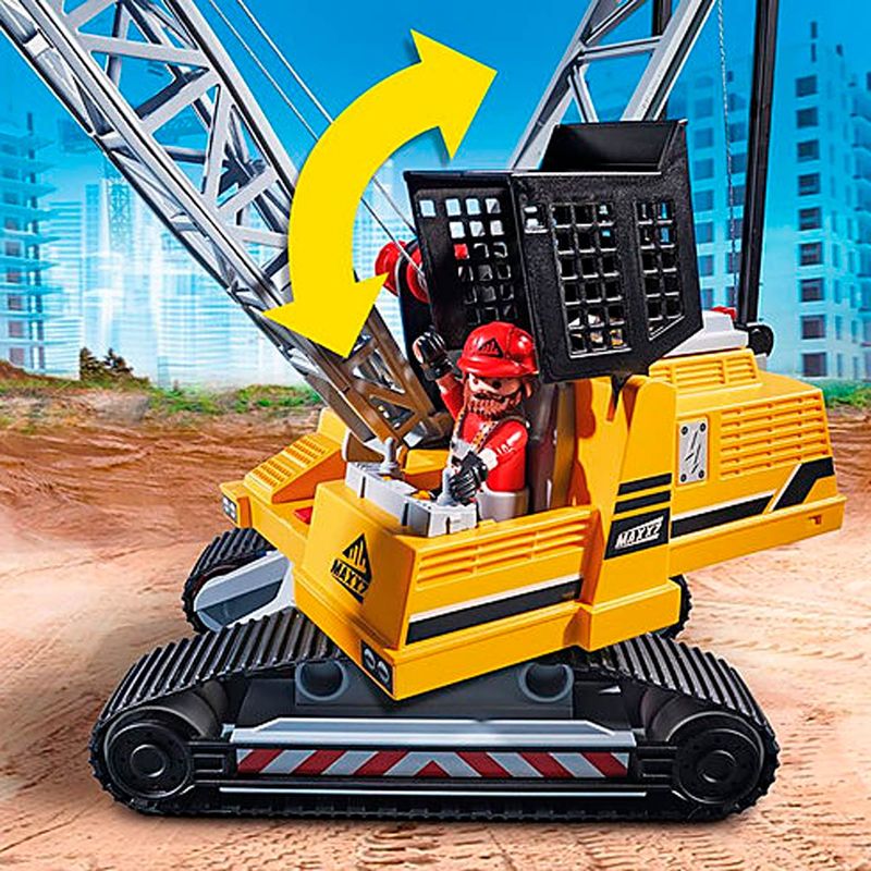 Playmobil-City-Action-Excavadora-Oruga_4
