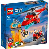 Lego City Helicóptero de Rescate de Bomberos